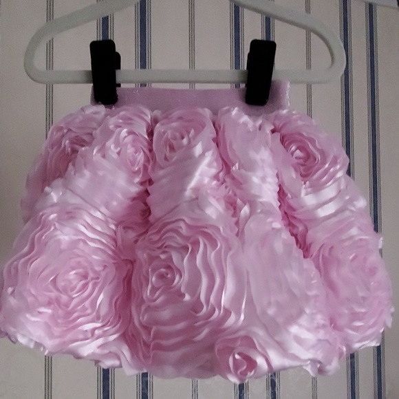Posies & Peonies Other - Posies & Peonies Rose Ribbon Light Pink Skirt